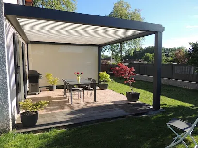 Image de ACS PORTAIL PERGOLA BIOCLIMATIQUE PORTE DE GARAGE